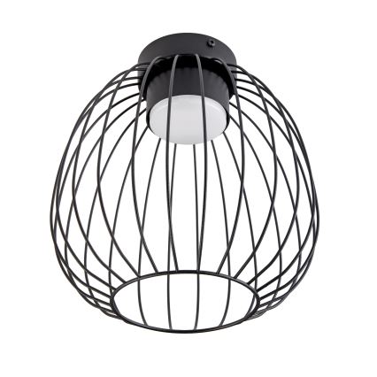 Stropna svetilka OVELLA 1xGX53/10W/230V, premer 25 cm, črna