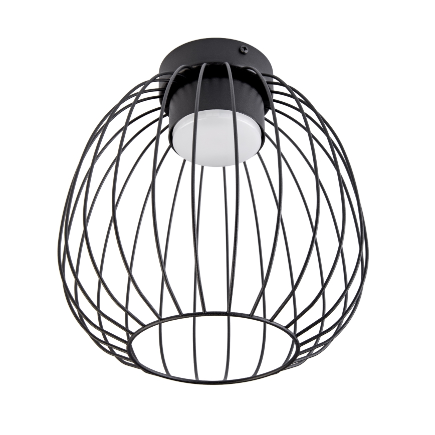 Stropna svetilka OVELLA 1xGX53/10W/230V, premer 25 cm, črna