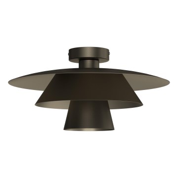 Stropna svetilka PLATO 1xE27/15W/230V, premer 32 cm, antracit