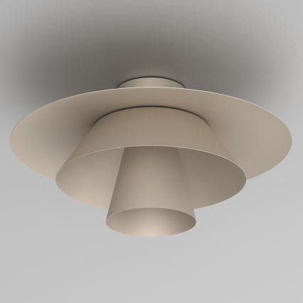 Stropna svetilka PLATO 1xE27/15W/230V, premer 32 cm, bež