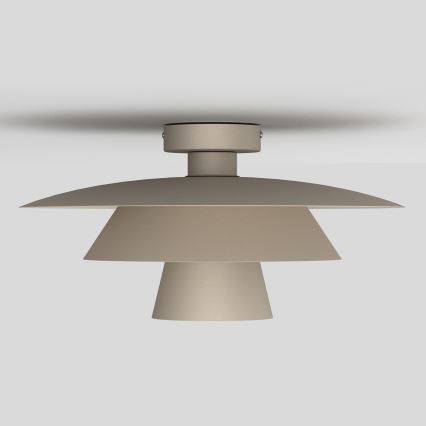 Stropna svetilka PLATO 1xE27/15W/230V, premer 32 cm, bež