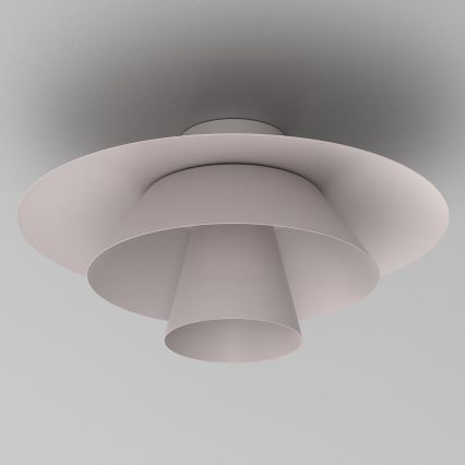 Stropna svetilka PLATO 1xE27/15W/230V, premer 32 cm, kremna