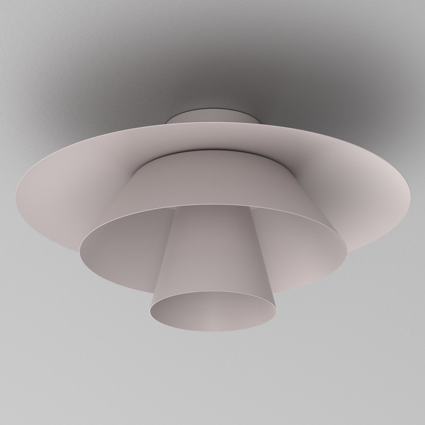 Stropna svetilka PLATO 1xE27/15W/230V, premer 32 cm, kremna