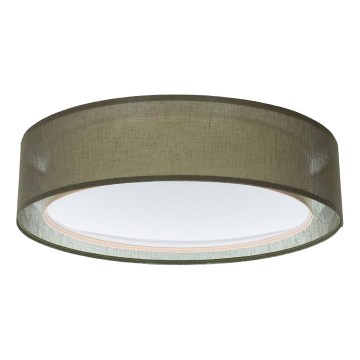 Stropna svetilka PURO 2xE27/40W/230V, premer 60 cm, zelena
