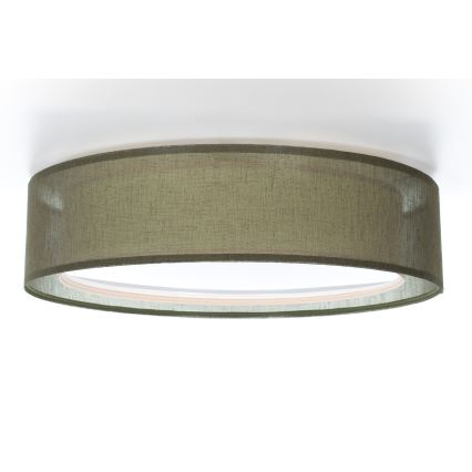 Stropna svetilka PURO 2xE27/40W/230V, premer 60 cm, zelena