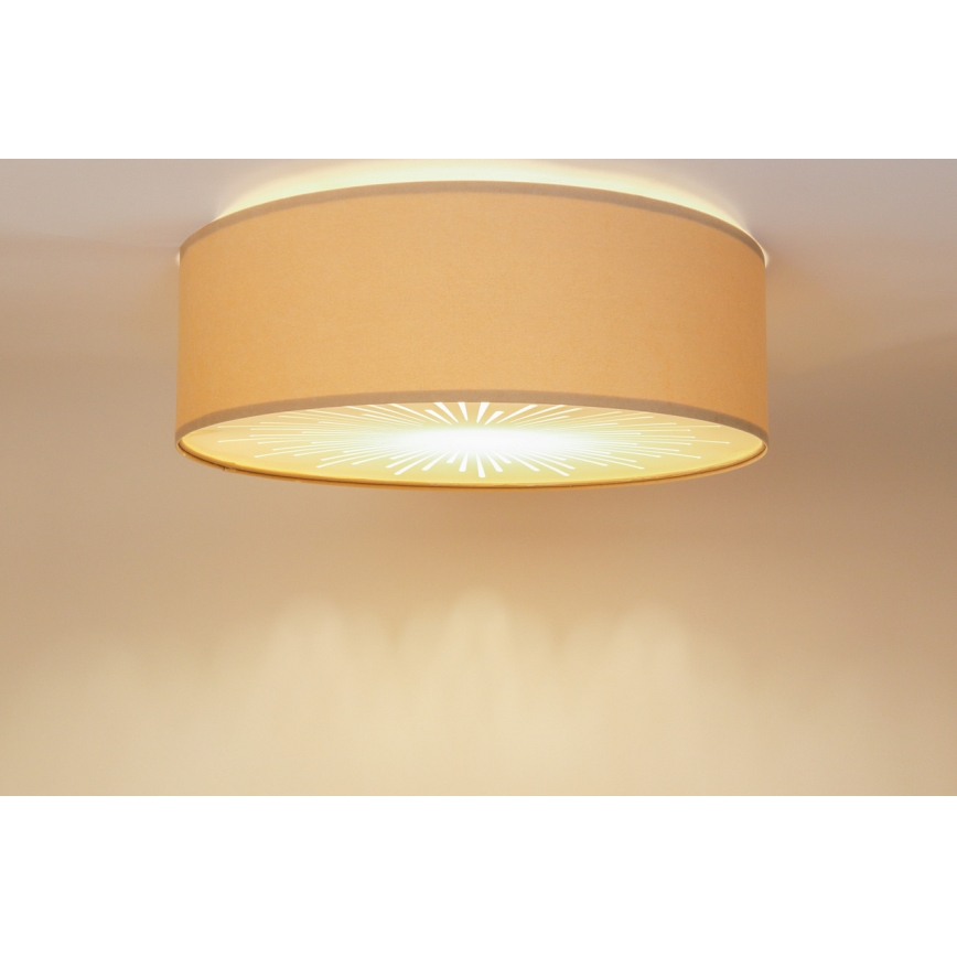 Stropna svetilka RAYS 2xE27/60W/230V pr. 40 cm bela