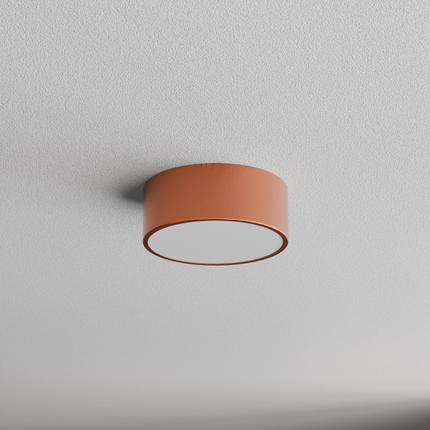 Stropna svetilka s senzorjem CLEO 1xE27/40W/230V pr. 20 cm baker
