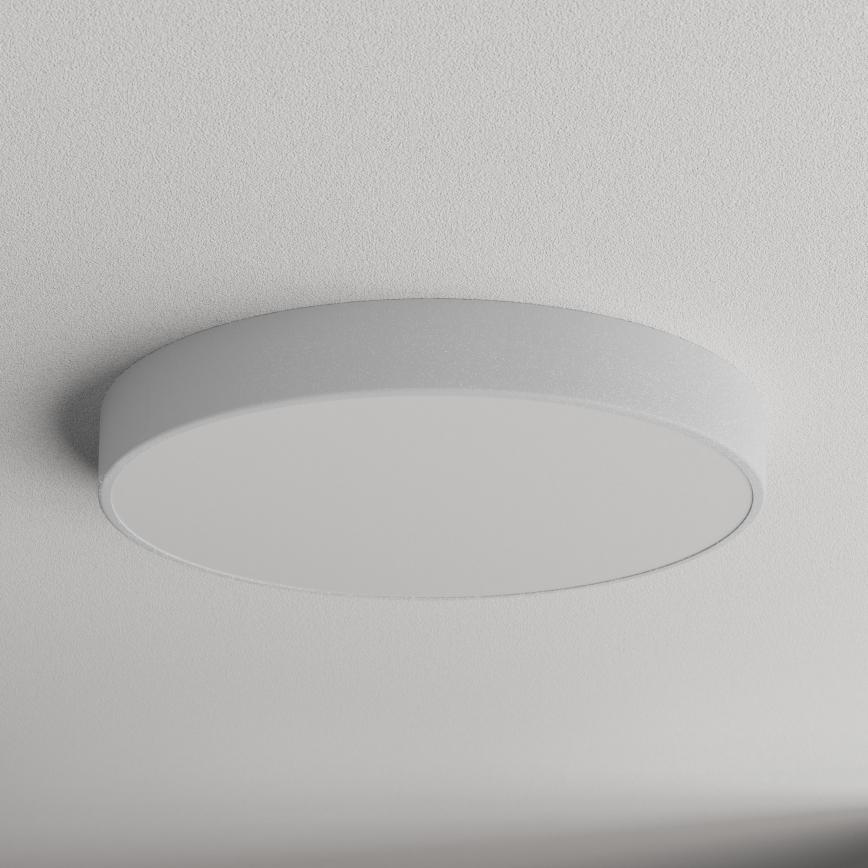 Stropna svetilka s senzorjem CLEO 5xE27/24W/230V pr. 60 cm siva