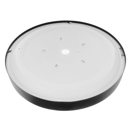 Stropna svetilka s senzorjem gibanja in senzorjem za temo CLEO 5xE27/24W/230V, premer 60 cm, črna