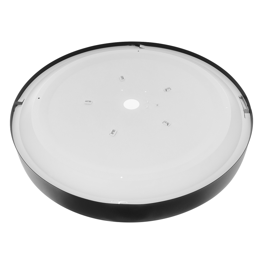 Stropna svetilka s senzorjem gibanja in senzorjem za temo CLEO 5xE27/24W/230V, premer 60 cm, črna