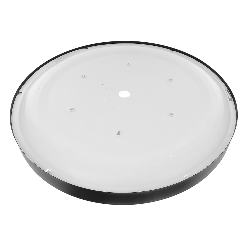 Stropna svetilka s senzorjem CLEO 6xE27/24W/230V pr. 80 cm črna