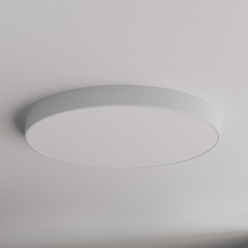 Stropna svetilka s senzorjem CLEO 6xE27/24W/230V pr. 80 cm siva