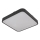 Stropna svetilka s senzorjem WILTON 2xE27/60W/230V 33x33 cm antracit