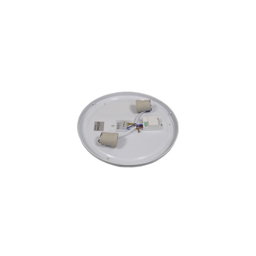 Stropna svetilka s senzorjem WILTON 2xE27/60W/230V Ø 33 cm antracit