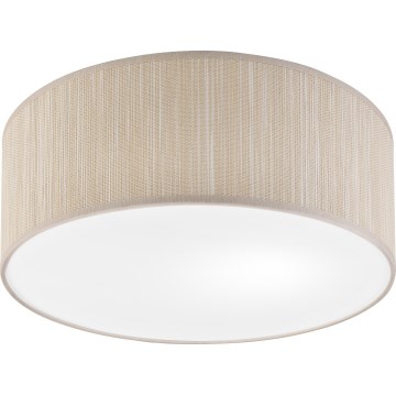 Stropna svetilka SIRJA 1xE27/15W/230V, premer 35 cm, bež