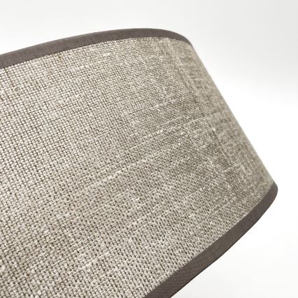 Stropna svetilka SIRJA 1xE27/15W/230V, premer 35 cm, rjava