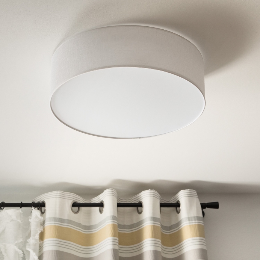 Stropna svetilka SIRJA 2xE27/15W/230V premer 45 cm bela