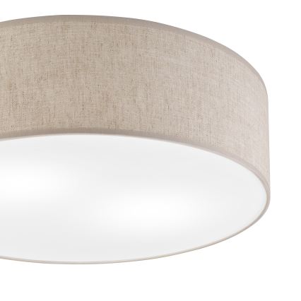 Stropna svetilka SIRJA 2xE27/15W/230V, premer 45 cm, bež