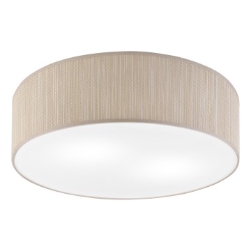 Stropna svetilka SIRJA 2xE27/15W/230V, Ø 45 cm, bež
