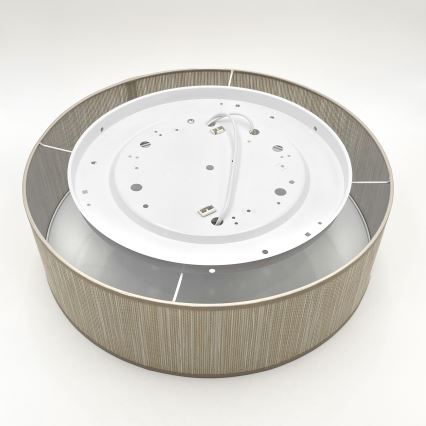 Stropna svetilka SIRJA 2xE27/15W/230V, Ø 45 cm, bež