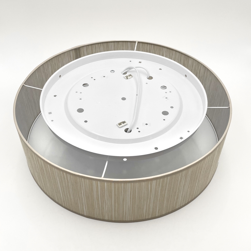 Stropna svetilka SIRJA 2xE27/15W/230V, Ø 45 cm, bež