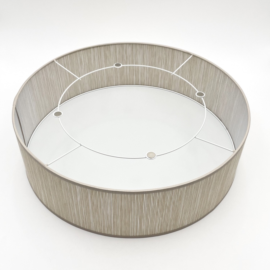 Stropna svetilka SIRJA 2xE27/15W/230V, Ø 45 cm, bež