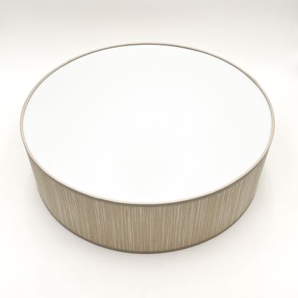 Stropna svetilka SIRJA 2xE27/15W/230V, Ø 45 cm, bež