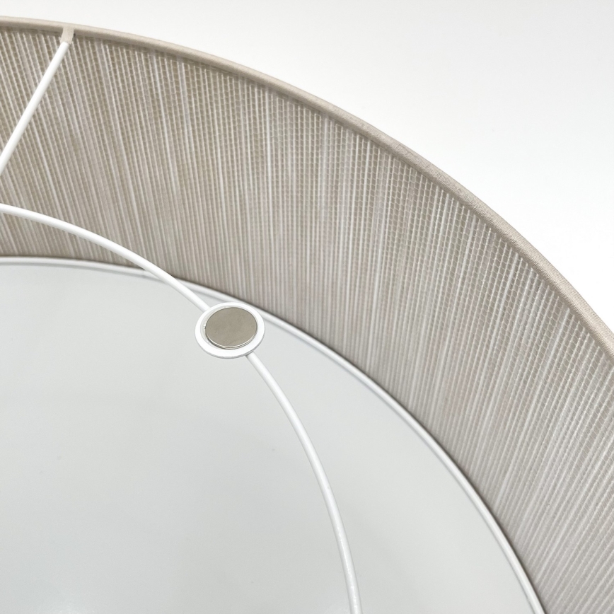 Stropna svetilka SIRJA 2xE27/15W/230V, Ø 45 cm, bež