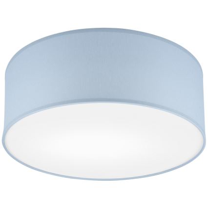 Stropna svetilka SIRJA PASTEL 1xE27/60W/230V pr. 35 cm modra