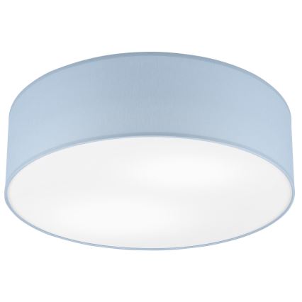 Stropna svetilka SIRJA PASTEL 2xE27/15W/230V, premer 45 cm, modra