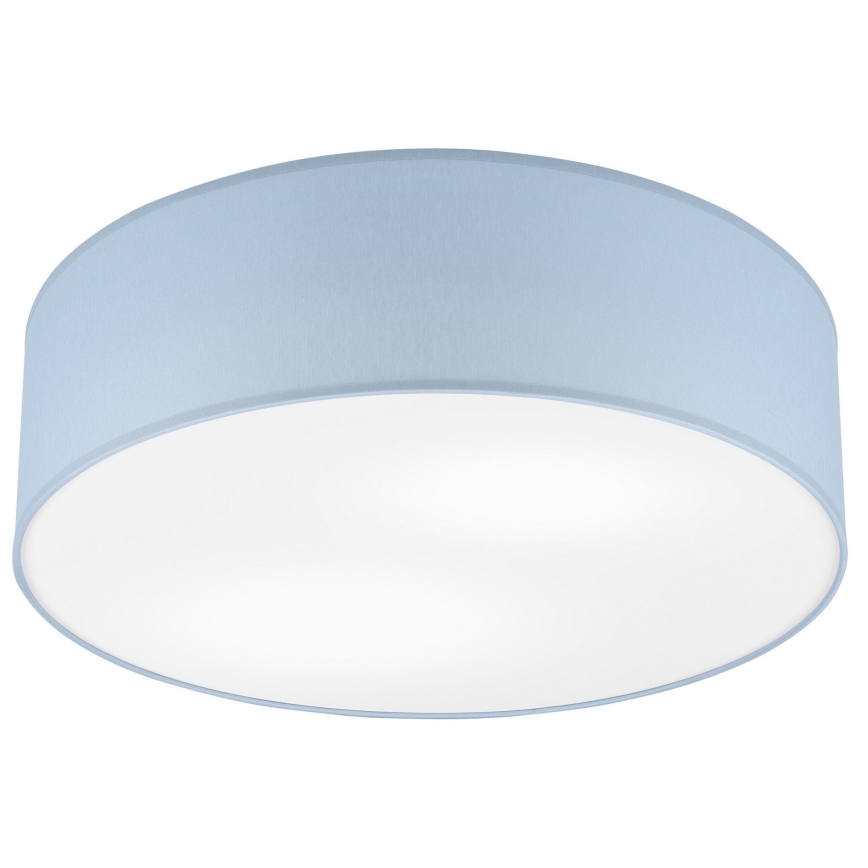 Stropna svetilka SIRJA PASTEL 2xE27/15W/230V, premer 45 cm, modra