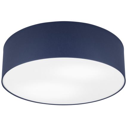 Stropna svetilka SIRJA PASTEL 2xE27/15W/230V premer 45 cm temno modra