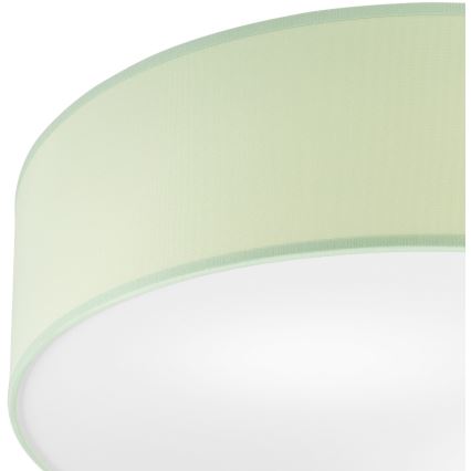 Stropna svetilka SIRJA PASTEL, 2xE27/15W/230V, Ø 45 cm, zelena