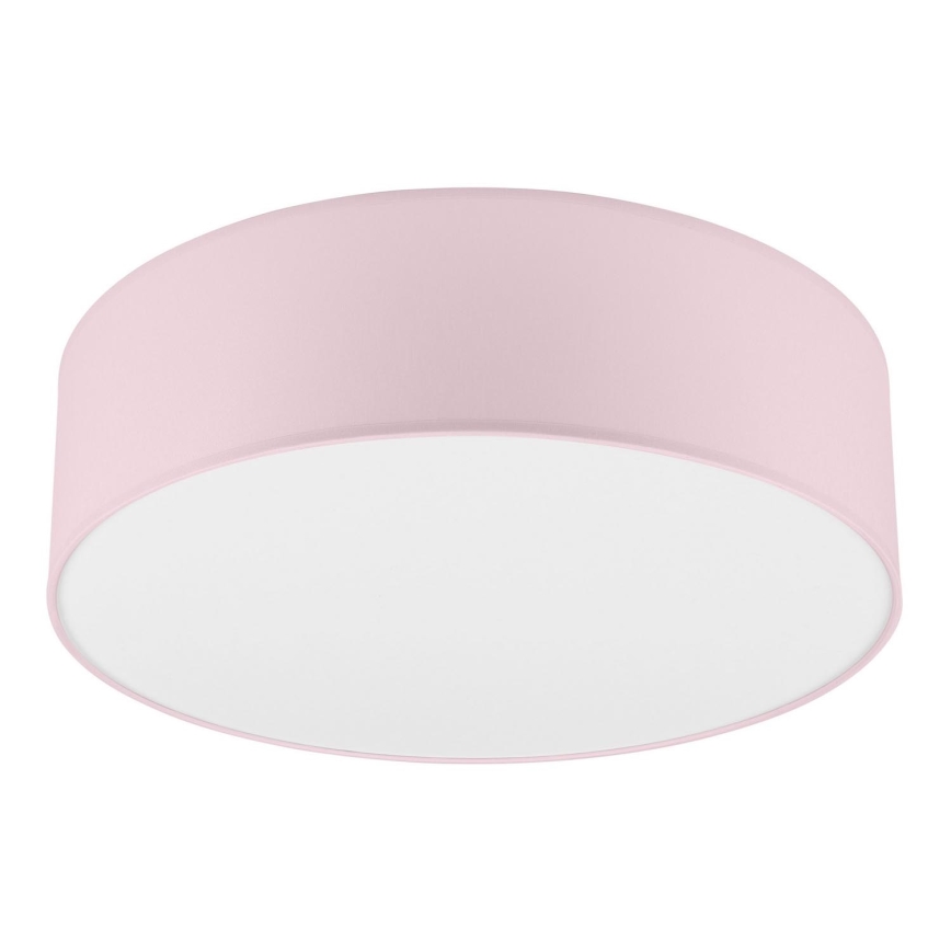 Stropna svetilka SIRJA PASTEL 2xE27/60W/230V pr. 45 cm roza