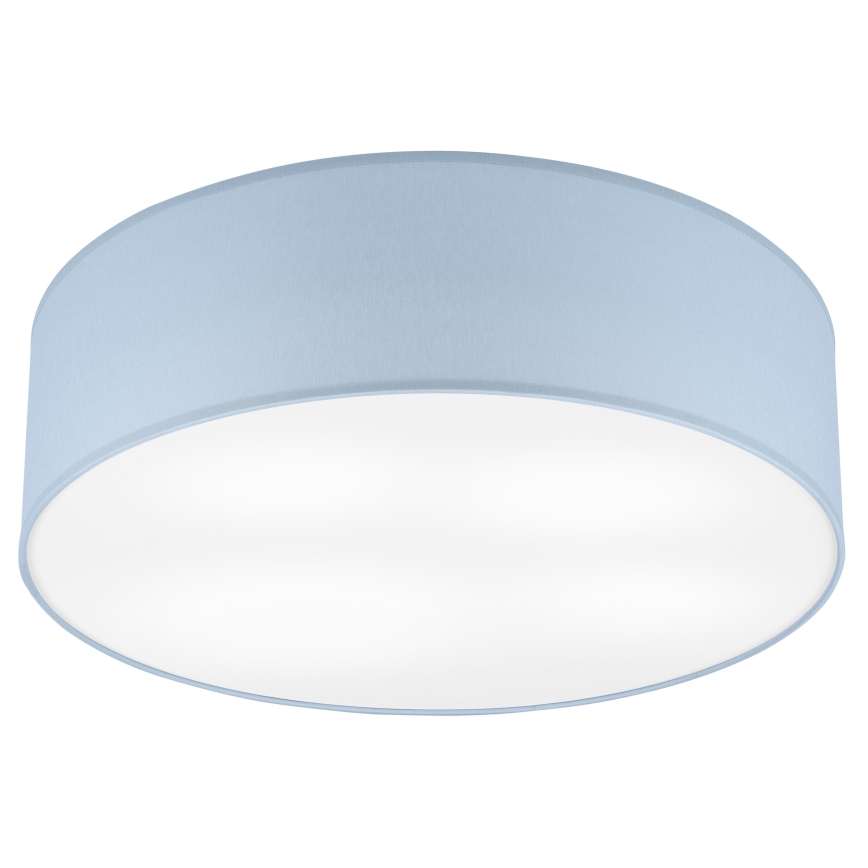 Stropna svetilka SIRJA PASTEL DOUBLE 4xE27/15W/230V pr. 45 cm modra