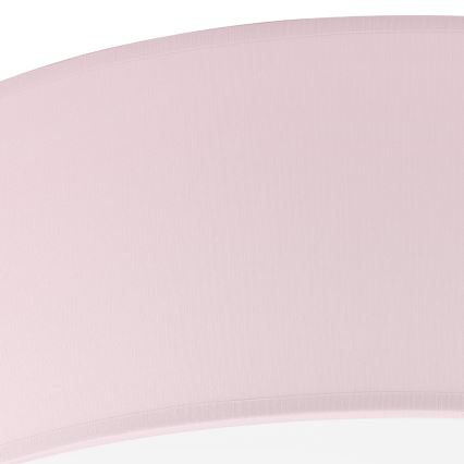 Stropna svetilka SIRJA PASTEL DOUBLE 4xE27/15W/230V pr. 45 cm roza