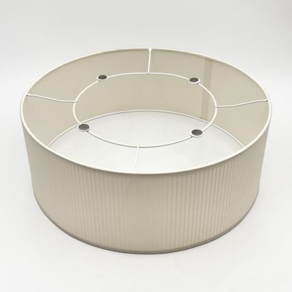 Stropna svetilka SIRJA PLISADO 2xE27/15W/230V Ø 35 cm, kremna