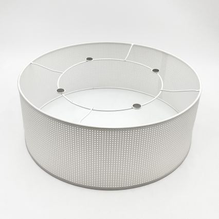 Stropna svetilka SIRJA PLISADO, 2×E27/15 W/230 V, premer 35 cm, bela