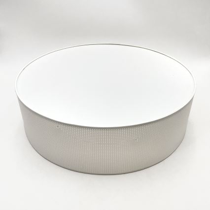 Stropna svetilka SIRJA PLISADO 4xE27/15W/230V premer 45 cm bela