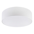 Stropna svetilka SIRJA PLISADO 4xE27/15W/230V premer 45 cm bela