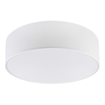 Stropna svetilka SIRJA PLISADO 4xE27/15W/230V premer 45 cm bela