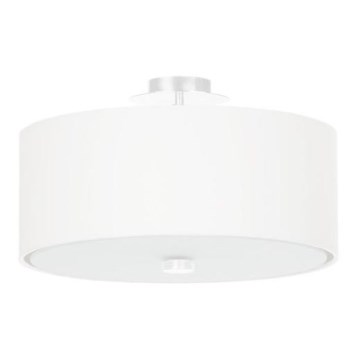 Stropna svetilka SKALA 3xE27/60W/230V pr. 30 cm bela