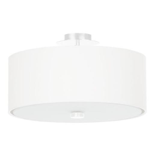 Stropna svetilka SKALA 3xE27/60W/230V pr. 30 cm bela