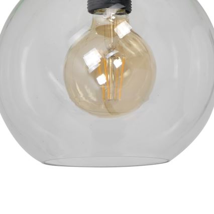 Stropna svetilka SOFIA 1xE27/60W/230V prozorna