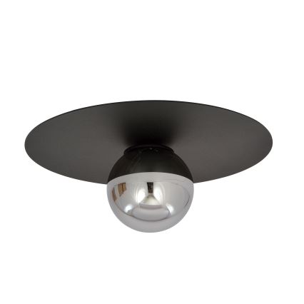 Stropna svetilka SOLAR 1xE14/10W/230V črna/siva