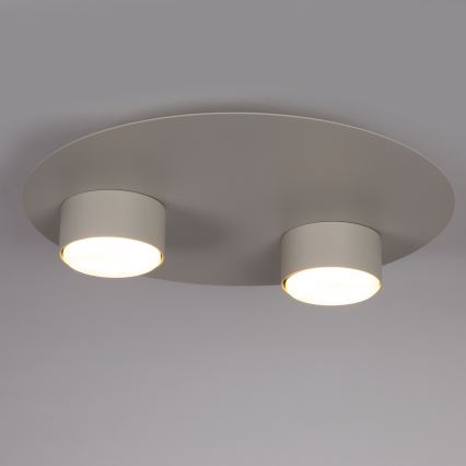 Stropna svetilka STAR 2xGX53/12W/230V bež