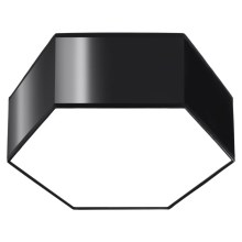 Stropna svetilka SUNDE 2xE27/60W/230V 11,5 cm črna
