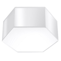 Stropna svetilka SUNDE 2xE27/60W/230V 13,5 cm bela