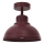 Stropna svetilka SVEN 1xE27/15W/230V, premer 21 cm, bordo