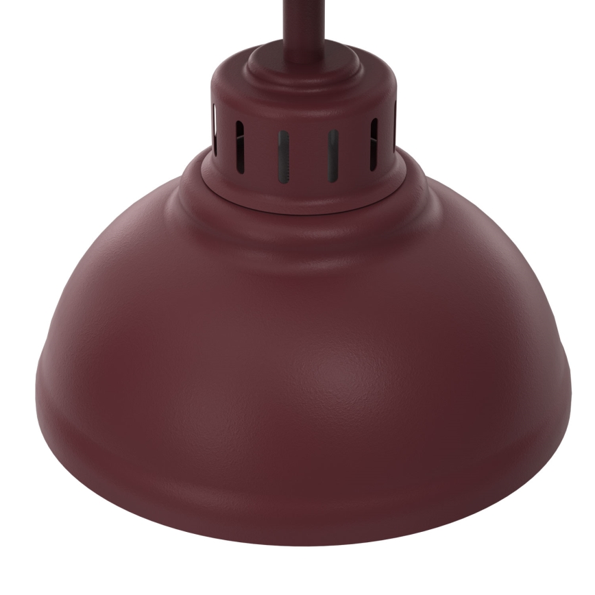 Stropna svetilka SVEN 1xE27/15W/230V, premer 21 cm, bordo